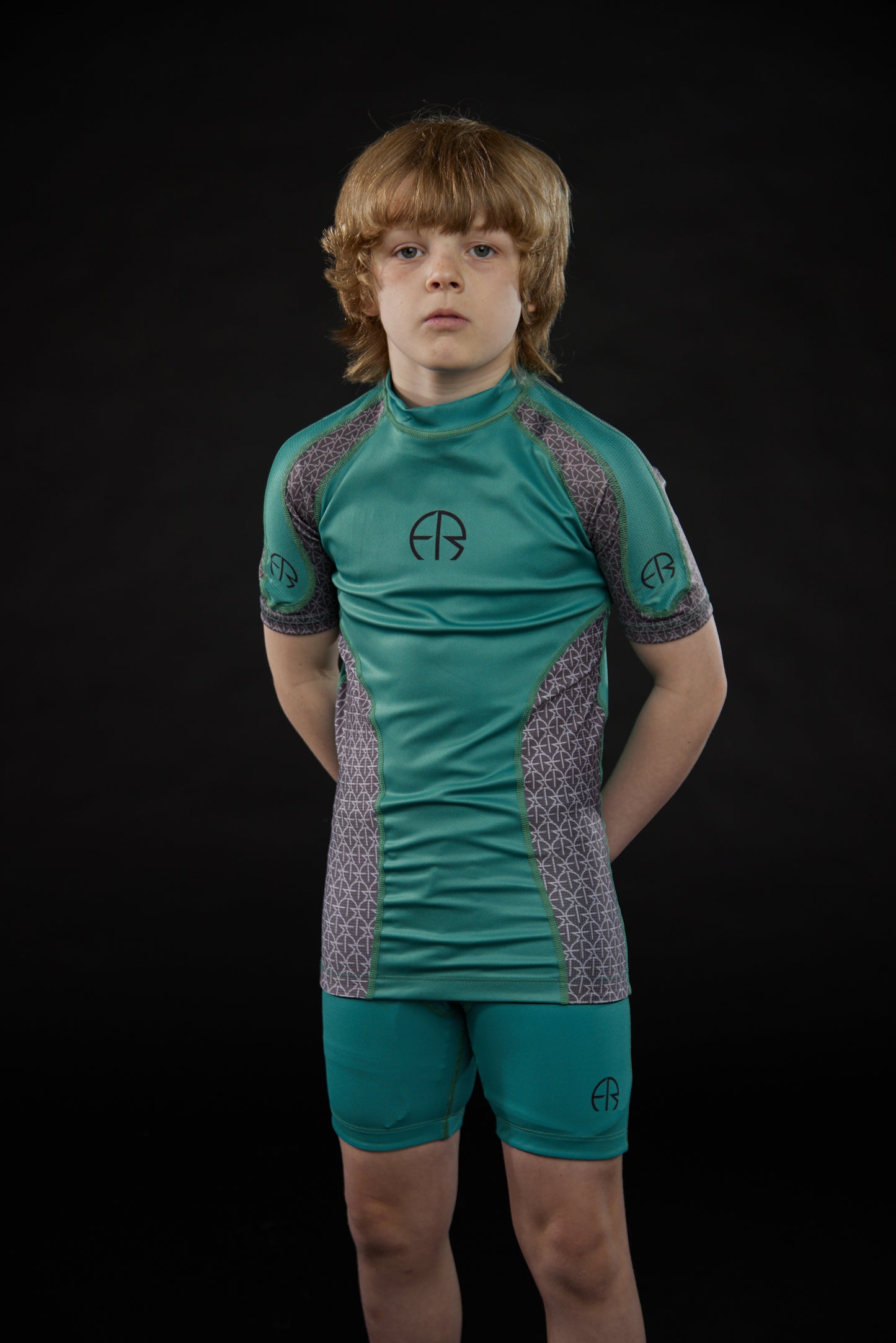 Earth Green Rash Guard (Boy's)