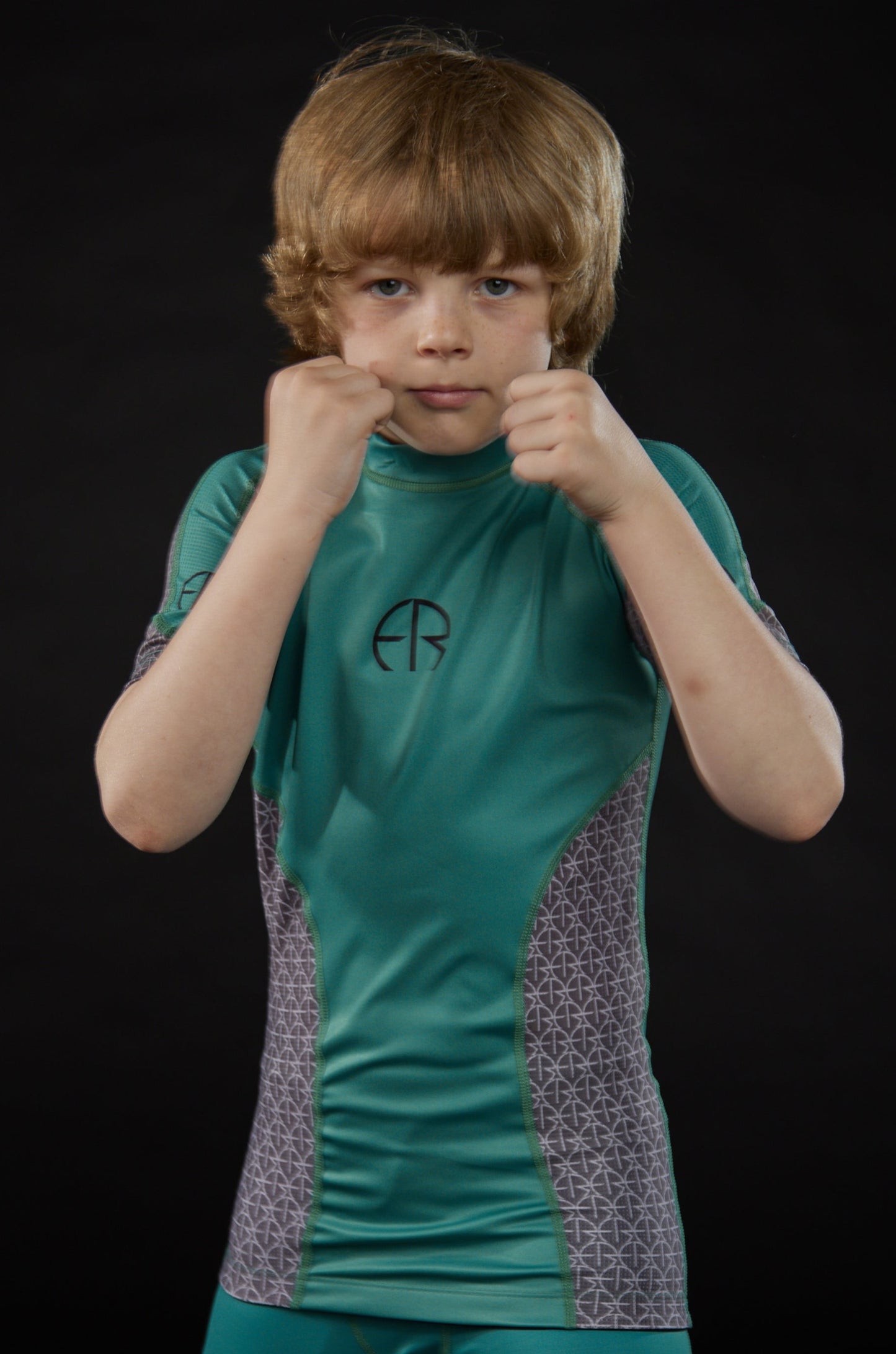 Earth Green Rash Guard (Boy's)