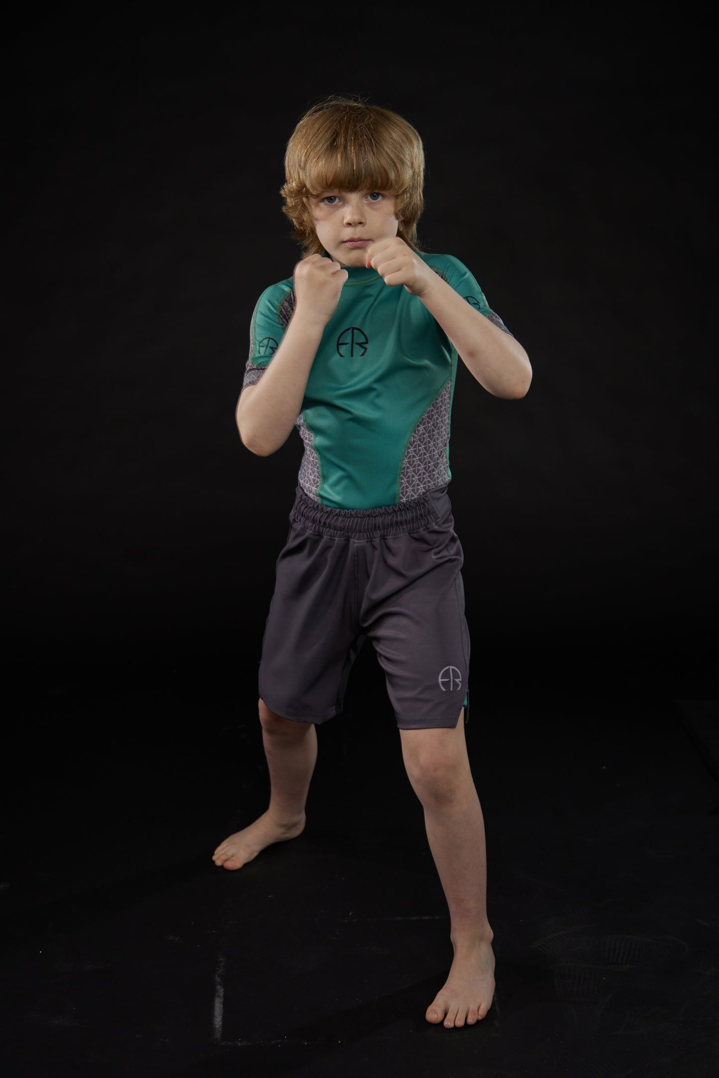 Mercury Grey Grappling Shorts (Youth)