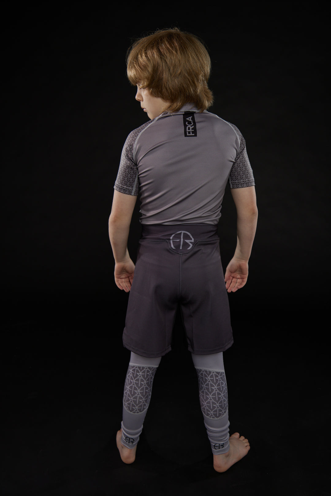 Mercury Grey Rash Guard (Boy's)