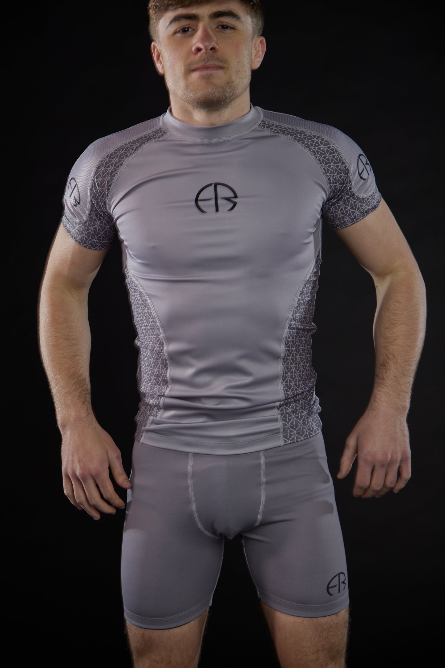 Mercury Grey Rash Guard (Men's)