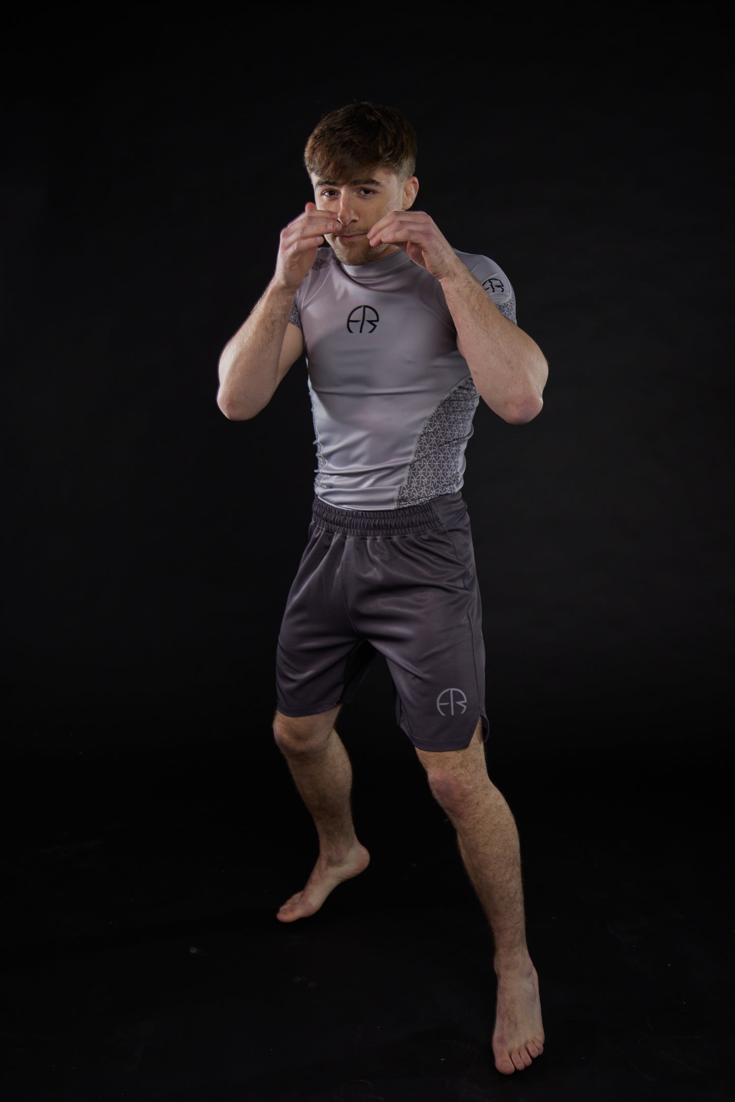 Mercury Grey Grappling Shorts (Adults)