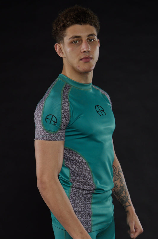 Earth Green Rash Guard (Men's)