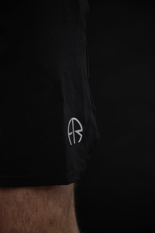 Lunar Black Training Shorts