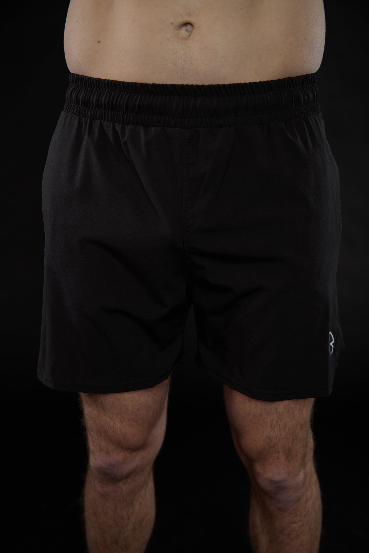 Lunar Black Training Shorts