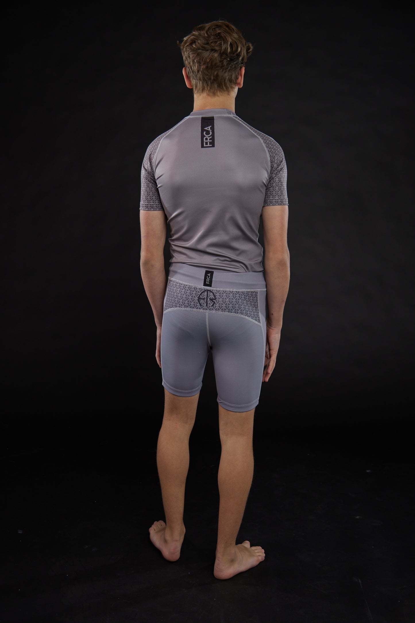 Mercury Grey Rash Guard (Boy's)