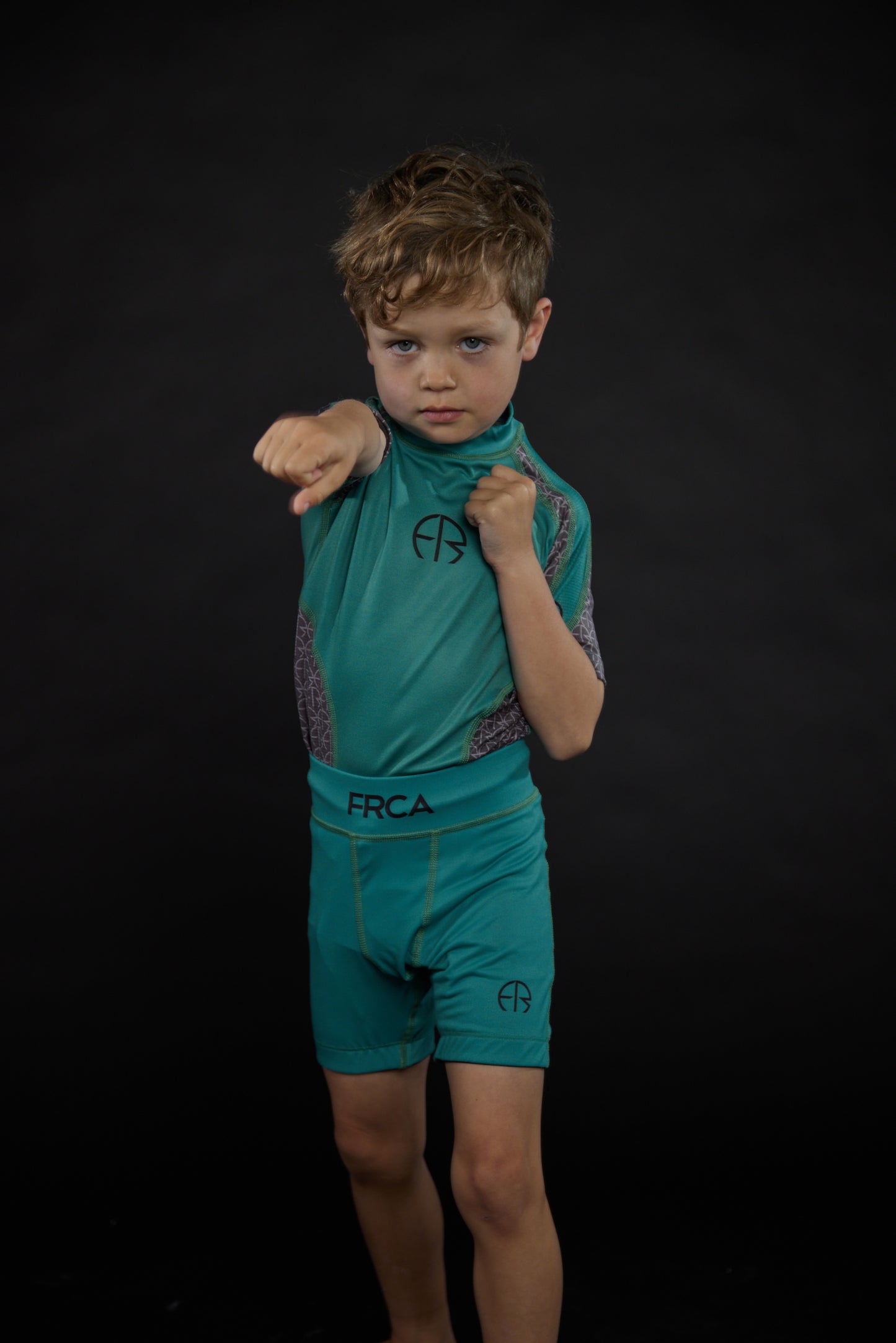 Earth Green Rash Guard (Boy's)