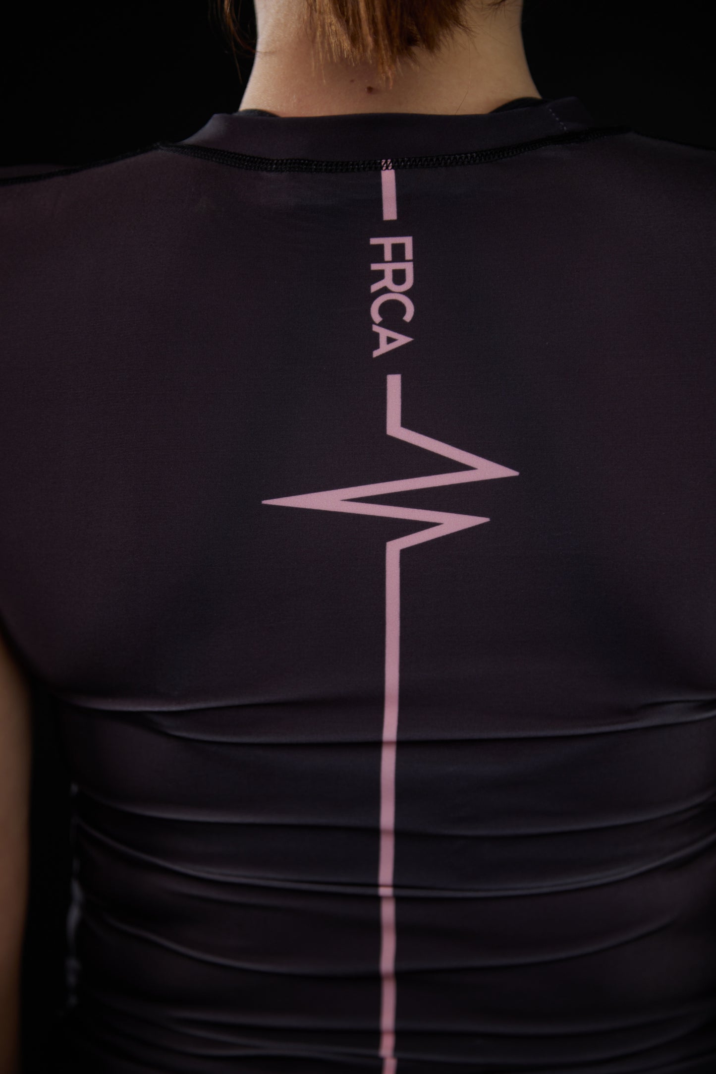 Women's Pink & Charcoal Rash Guard