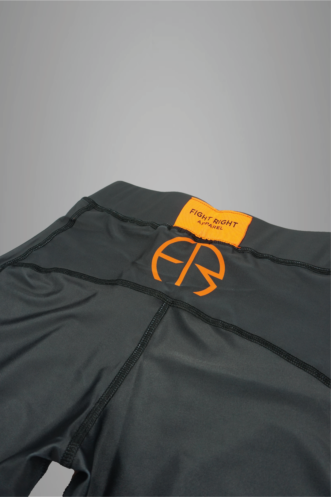 Men's Orange & Charcoal Tudo Shorts